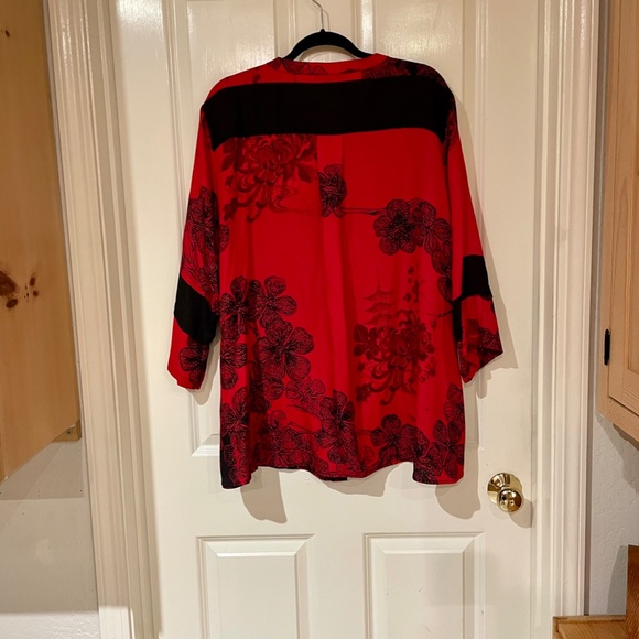 Dressori Kimono Top-3X - Picture 2 of 3